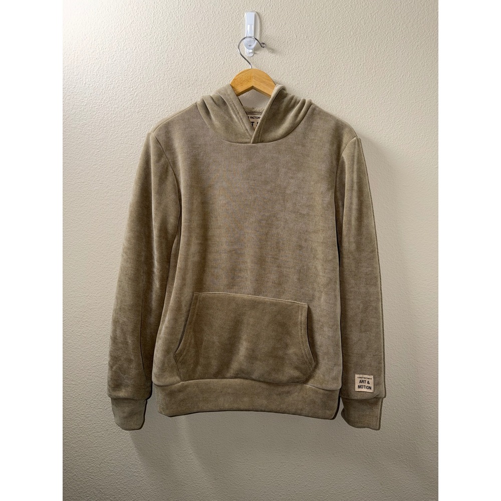 Women's Fleece Factory Art & Motion Hoodie Size Small